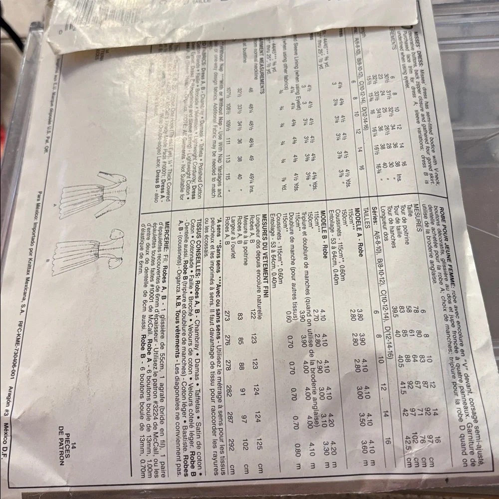 Mccalls Pattern